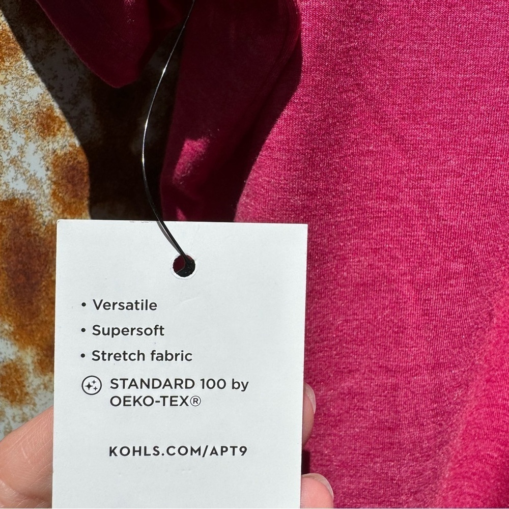 Apt.9 crew neck tee shirt - Picture 6 of 6